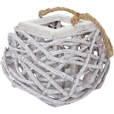 MCW - Windlicht-40 - 40x24x24 cm - Dekorative Laterne MCW - Windlicht-40 - 40x24x24 cm - Dekorative Laterne