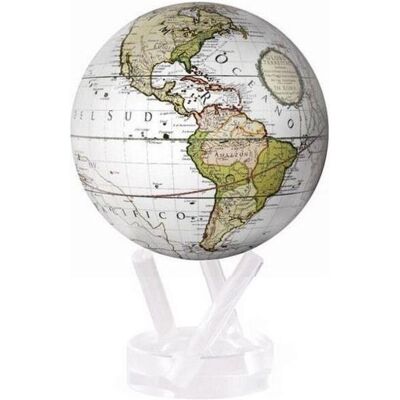 Movea, Globus, Mova wereld op zonne energie Ø 11,5 cm - Uitvoering - Cassini Terrestrial wit (WCT) (11.50 cm) Movea, Globus, Mova wereld op zonne energie Ø 11,5 cm - Uitvoering - Cassini Terrestrial wit (WCT) (11.50 cm)