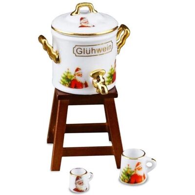 Reutter, Miniaturen, 001.634/6 - Glühweintopf, Miniatur Reutter, Miniaturen, 001.634/6 - Glühweintopf, Miniatur