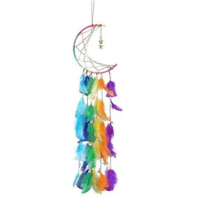 Cover-Discount, Wanddeko, Traumfänger Dream Catcher Regenbogen Mond Cover-Discount, Wanddeko, Traumfänger Dream Catcher Regenbogen Mond