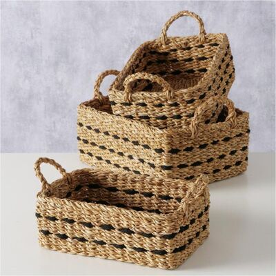 Boltze - Bokar - 26x26x26 cm - 3 Stk - Basket Boltze - Bokar - 26x26x26 cm - 3 Stk - Basket