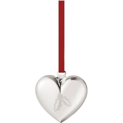 Georg Jensen, Christbaumschmuck, Weihnachtsherz Palladium Georg Jensen, Christbaumschmuck, Weihnachtsherz Palladium