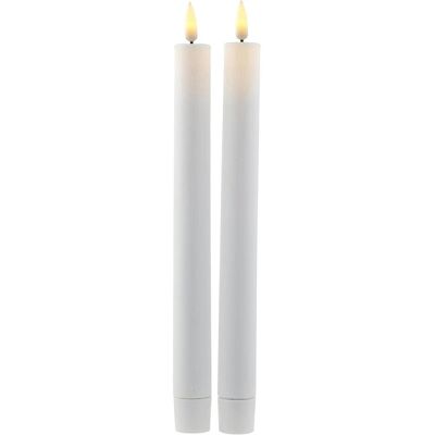 Sirius, LED Kerzen, LED-Stabkerzen Set Sille 2 Stück, Weiss (2x) Sirius, LED Kerzen, LED-Stabkerzen Set Sille 2 Stück, Weiss (2x)