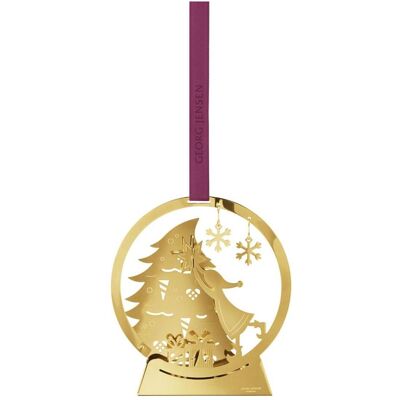 Georg Jensen, Christbaumschmuck, Weihnachtsmobile Schneekugel Georg Jensen, Christbaumschmuck, Weihnachtsmobile Schneekugel