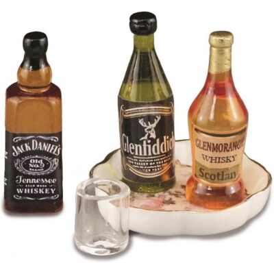 Reutter, Miniaturen, 001.851/5 - Whisky Tasting, Miniatur Reutter, Miniaturen, 001.851/5 - Whisky Tasting, Miniatur