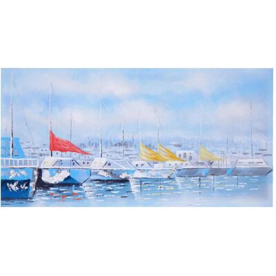 MCW, Bilder, Wandbild Boote (140 x 70 cm) MCW, Bilder, Wandbild Boote (140 x 70 cm)