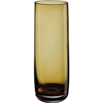 ASA Selection, Vase, Ajana Vase, amber D. 8 cm, H. 22 cm (1x) ASA Selection, Vase, Ajana Vase, amber D. 8 cm, H. 22 cm (1x)