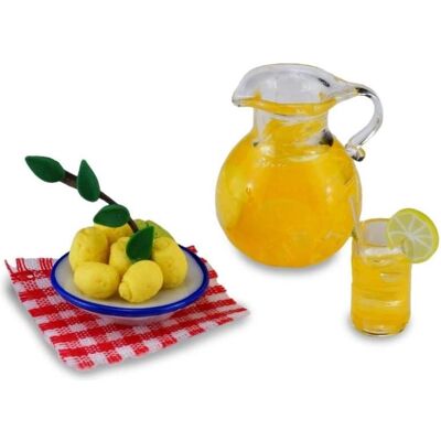 Reutter - 001.473/5 Zitronenlimonade - Gelb - 3.5 cm - Porzellan-Miniatur Reutter - 001.473/5 Zitronenlimonade - Gelb - 3.5 cm - Porzellan-Miniatur