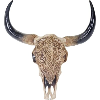 MCW Wanddeko Tribal Bullen Skull - Wanddekoration MCW Wanddeko Tribal Bullen Skull - Wanddekoration