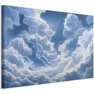 Artgeist, Bilder, Blue Sky Breaking Through White Fluffy Clouds (120 x 80 cm) Artgeist, Bilder, Blue Sky Breaking Through White Fluffy Clouds (120 x 80 cm)