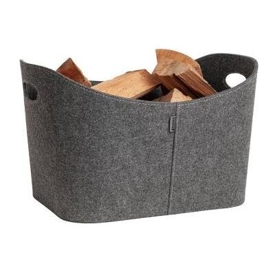 Aduro, Zubehör Kerzen + Kamin, braendekurv Baseline grå filt 41x53x33 cm Aduro, Zubehör Kerzen + Kamin, braendekurv Baseline grå filt 41x53x33 cm