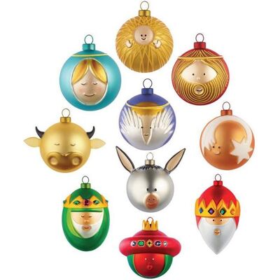 Alessi Christbaumschmuck, Christmas (10x) Alessi Christbaumschmuck, Christmas (10x)