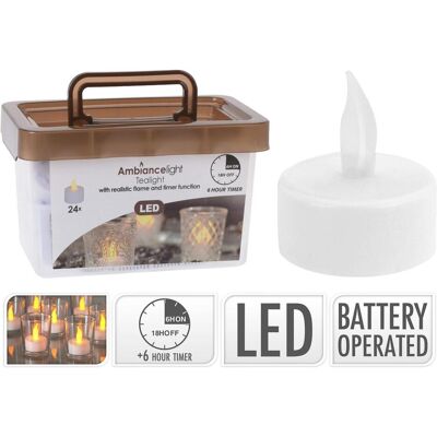 Koopman International LED-Teelichter Multi Farben - LED Teelichter Koopman International LED-Teelichter Multi Farben - LED Teelichter
