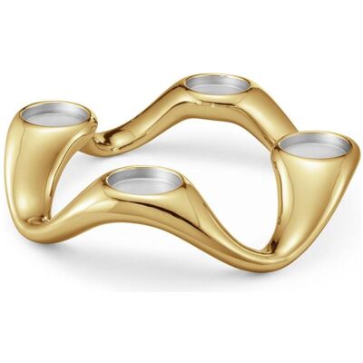 Georg Jensen, Kerzenständer, Cobra Kerzenhalter farben Georg Jensen, Kerzenständer, Cobra Kerzenhalter farben