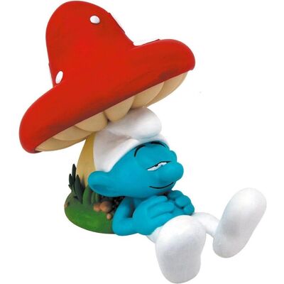 Plastoy, Spardose, Les Schtroumpfs: Tirelire Schtroumpf Dormeur 16 cm Plastoy, Spardose, Les Schtroumpfs: Tirelire Schtroumpf Dormeur 16 cm
