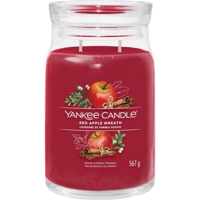 Yankee Candle, Duftkerzen, Red Apple Wreath (567 g) Yankee Candle, Duftkerzen, Red Apple Wreath (567 g)