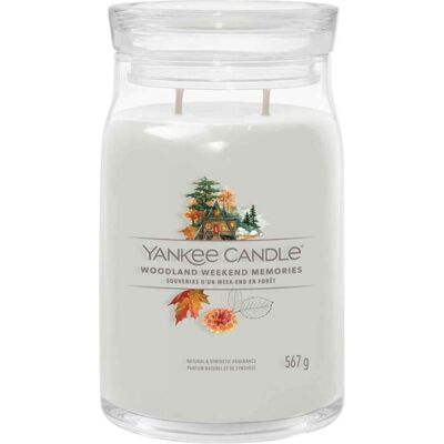 Yankee Candle, Duftkerzen, Duftkerze Woodland Weekend Memories Signature Large Jar Yankee Candle, Duftkerzen, Duftkerze Woodland Weekend Memories Signature Large Jar