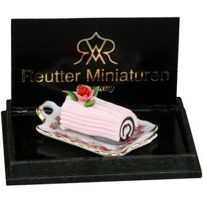 Reutter, Miniaturen, Rosa Schokorolle Reutter, Miniaturen, Rosa Schokorolle