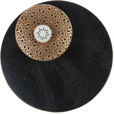 Beliani Wanddeko Rund Mehrfarbig Metall Orientalischer Stil - Wanddekoration Beliani Wanddeko Rund Mehrfarbig Metall Orientalischer Stil - Wanddekoration
