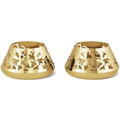 Georg Jensen, Windlicht, Teelicht Eisblume Georg Jensen, Windlicht, Teelicht Eisblume