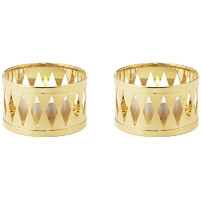 Georg Jensen, Windlicht, Teelichthalter (2x) Georg Jensen, Windlicht, Teelichthalter (2x)