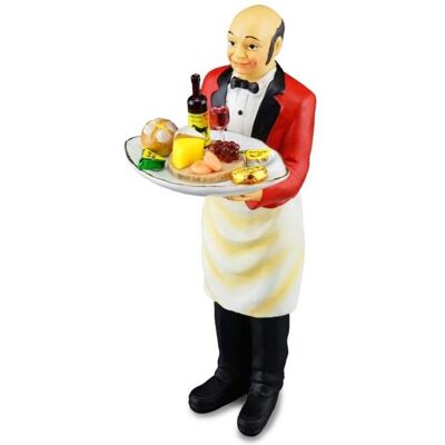 Reutter, Miniaturen, 001.782/2 - Butler mit Käseplatte, Miniatur Reutter, Miniaturen, 001.782/2 - Butler mit Käseplatte, Miniatur