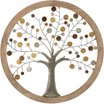 Mauro Ferretti, Wanddeko, Wanddeko mit Spiegel Albero Della Vita Mauro Ferretti, Wanddeko, Wanddeko mit Spiegel Albero Della Vita