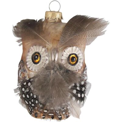 Krebs Glas Lauscha, Christbaumschmuck, Eule - Baumschmuck aus Glas Krebs Glas Lauscha, Christbaumschmuck, Eule - Baumschmuck aus Glas