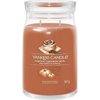 Yankee Candle, Duftkerzen, Pumpkin Cinnamon Swirl (567 g) Yankee Candle, Duftkerzen, Pumpkin Cinnamon Swirl (567 g)