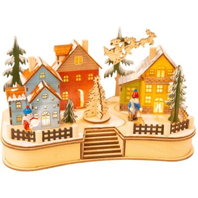 small foot, Weihnachtsdeko, Lampe Weihnachtsdorf small foot, Weihnachtsdeko, Lampe Weihnachtsdorf