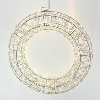 Lumineo Weihnachts MicroLED Krone - 38x7x38cm Lumineo Weihnachts MicroLED Krone - 38x7x38cm