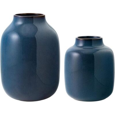 Villeroy & Boch - Lave Home Vase - Blau - 15,5 cm - Vase Villeroy & Boch - Lave Home Vase - Blau - 15,5 cm - Vase