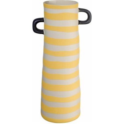 ASA Selection, Vase, Rayu Gelb Gestreift H 28 cm ASA Selection, Vase, Rayu Gelb Gestreift H 28 cm