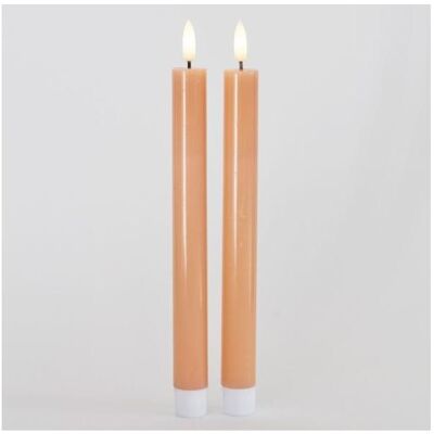 Sirius, LED Kerzen, Lampa stołowa Sille Krone 2 szt. zestaw Ø2x25cm Peach (2x) Sirius, LED Kerzen, Lampa stołowa Sille Krone 2 szt. zestaw Ø2x25cm Peach (2x)
