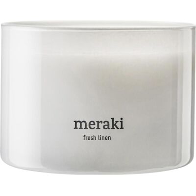 Meraki Duftkerze - Frisches Leinen - Candle - White Meraki Duftkerze - Frisches Leinen - Candle - White