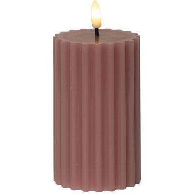 Star Trading, LED Kerzen, LED Pillar Kerze Flamme Stripe Star Trading, LED Kerzen, LED Pillar Kerze Flamme Stripe