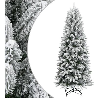 vidaXL Künstlicher Weihnachtsbaum mit Schnee - 150 cm vidaXL Künstlicher Weihnachtsbaum mit Schnee - 150 cm