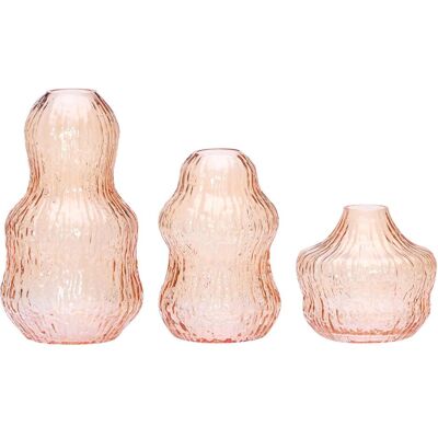 Hübsch Vase, Fuyu Vasen Orange (3er Set) (3x, 1.06 l) Hübsch Vase, Fuyu Vasen Orange (3er Set) (3x, 1.06 l)