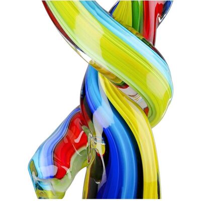 GILDE Casablanca Loop Skulptur - Mehrfarbige Dekorfigur GILDE Casablanca Loop Skulptur - Mehrfarbige Dekorfigur