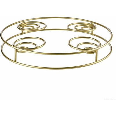 ASA Selection, Kerzenständer, ASA ASA Kerzenständer rund gold multifunkt. Ø 24,5 cm ASA Selection, Kerzenständer, ASA ASA Kerzenständer rund gold multifunkt. Ø 24,5 cm