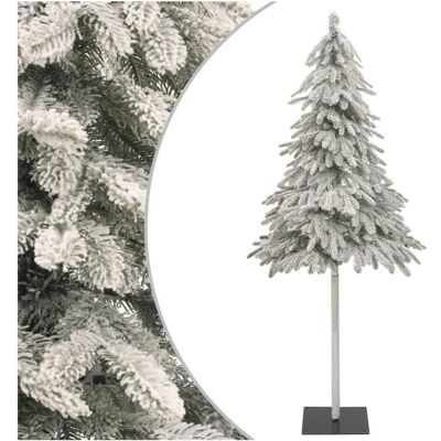 vidaXL - Künstlicher Weihnachtsbaum mit Schnee - Weiß - 150 cm - Weihnachtsbaum vidaXL - Künstlicher Weihnachtsbaum mit Schnee - Weiß - 150 cm - Weihnachtsbaum