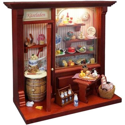 Reutter, Miniaturen, 102.794/0 - Käseladen mit Beleuchtung - Terrassenladen Serie 794 Reutter, Miniaturen, 102.794/0 - Käseladen mit Beleuchtung - Terrassenladen Serie 794