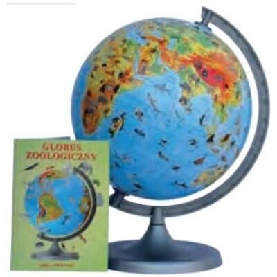 Zachem, Globus, Zoologischer Globus 220 mit Beschreibung (22 cm) Zachem, Globus, Zoologischer Globus 220 mit Beschreibung (22 cm)