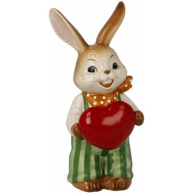 GOEBEL Hasenfigur - Bunte Ostern Dekoration - 5,5cm x 5cm x 12cm GOEBEL Hasenfigur - Bunte Ostern Dekoration - 5,5cm x 5cm x 12cm