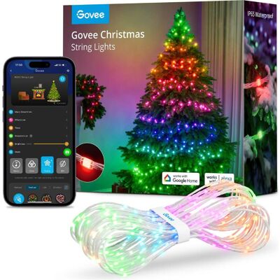 Govee H70C2 Intelligente Weihnachtslichter - 20m - Bunt Govee H70C2 Intelligente Weihnachtslichter - 20m - Bunt
