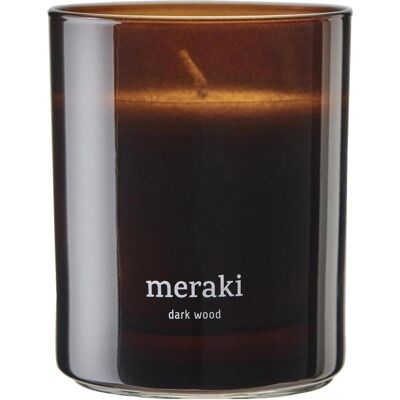 Meraki Dark Wood Duftkerze - Candle Meraki Dark Wood Duftkerze - Candle