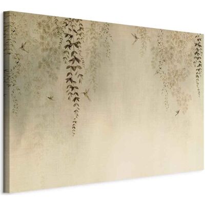 Artgeist, Bilder, Spring Orchard - Hummingbirds Among Tree Branches in Beige Shades (120 x 80 cm) Artgeist, Bilder, Spring Orchard - Hummingbirds Among Tree Branches in Beige Shades (120 x 80 cm)