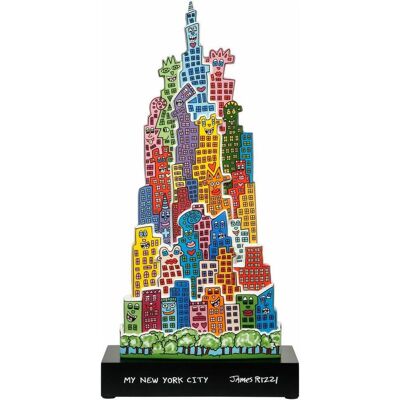 Goebel, Deko Figuren + Skulpturen, Figur James Rizzi - The City that Never Sleeps, Porzellan, Bunt, 70 cm, 26102501 Goebel, Deko Figuren + Skulpturen, Figur James Rizzi - The City that Never Sleeps, Porzellan, Bunt, 70 cm, 26102501