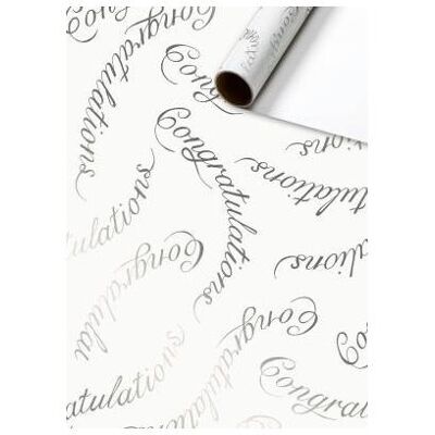 Stewo, Geschenkverpackung, Geschenkpapier 70cmx1,5m Rila weiss FSC Stewo, Geschenkverpackung, Geschenkpapier 70cmx1,5m Rila weiss FSC