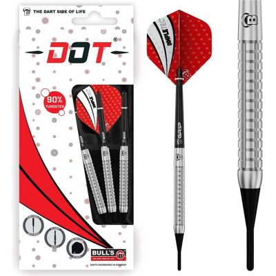 BULLS Silber 90% Tungsten Soft Dart - Unisex - Dartart BULLS Silber 90% Tungsten Soft Dart - Unisex - Dartart